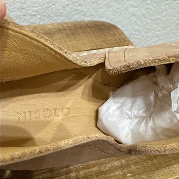 Nisolo Women Nisolo Mia Almond  Leather Ankle Boots  Size 8.5 NEW